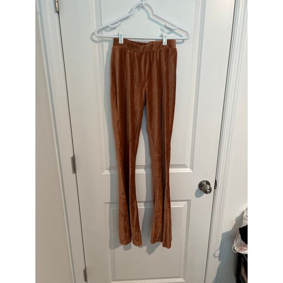 Altar’d State Bohemian Aspen Flare Pants – Size XS – Brown - Picture 1 of 6